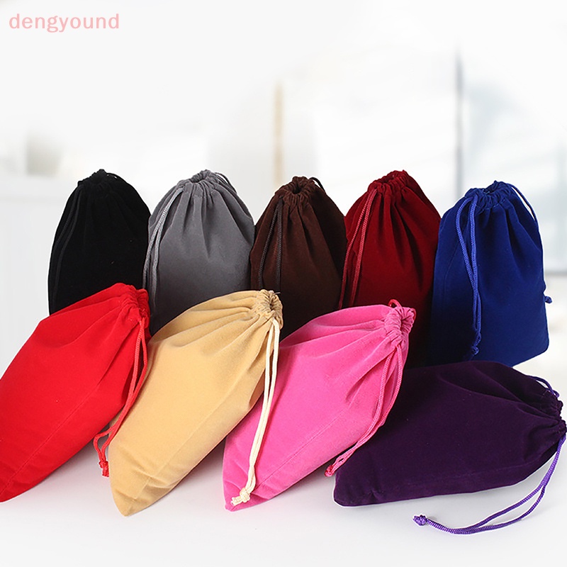 dengyound-ใหม่-กระเป๋าหูรูด-ผ้ากํามะหยี่-ขนาดใหญ่-จุของได้เยอะ-พกพาง่าย-สีสันสดใส-2023