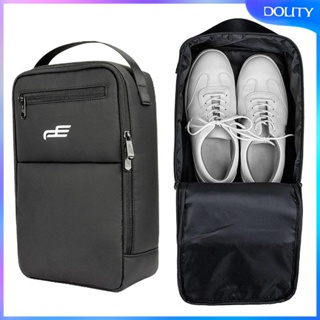 [dolity] กระเป๋าเก็บรองเท้ากอล์ฟ ทนทาน พร้อมช่องกระเป๋าภายนอก อุปกรณ์เสริม