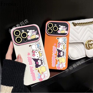 เคสโทรศัพท์มือถือ แบบนิ่ม ลายการ์ตูนซานริโอ้ สําหรับ Apple Iphone 14promax 13pro 12 11 7p SBRK