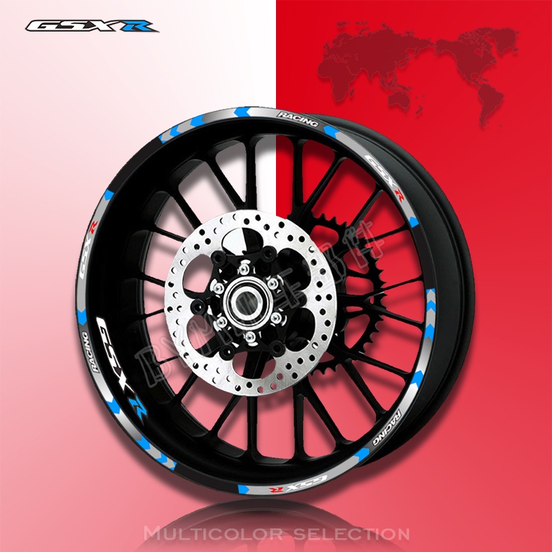 สติกเกอร์สะท้อนแสง-สีพิเศษ-สําหรับติดขอบล้อรถยนต์-gsx-r-gsxr600-750-1000