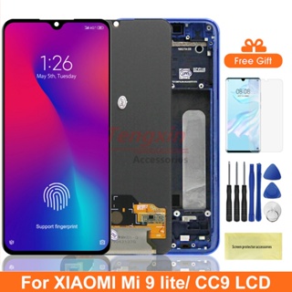 หน้าจอแสดงผล Lcd CC9 6.39 นิ้ว พร้อมกรอบ แบบเปลี่ยน สําหรับ Xiaomi Mi 9 lite M1904F3BG