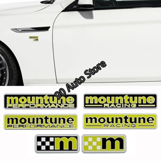 สติกเกอร์โลหะ ลายตัวอักษร M สําหรับติดตกแต่งรถยนต์ Ford Mountune Racng Performance 1 ชิ้น