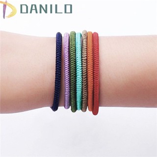 Danilo สร้อยข้อมือเชือก ผู้ชาย ของขวัญที่เรียบง่าย สําหรับคนรัก ทิเบต พระพุทธรูป ปรับได้ เครื่องประดับ