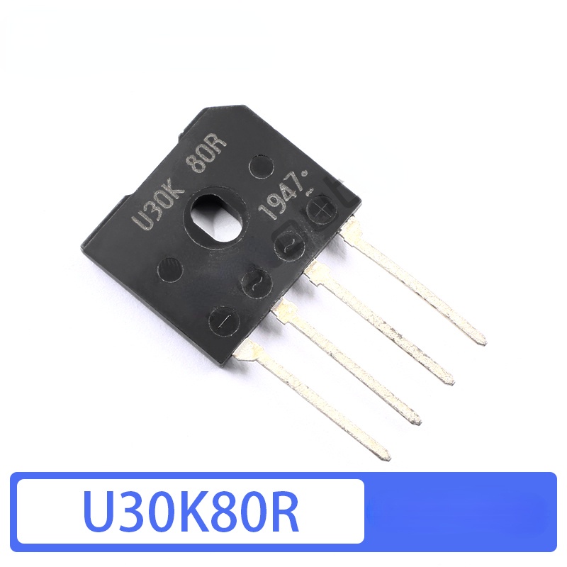 ((1 ชิ้น) สะพานวงจรเรียงกระแส U30k80r GBU30K 30A 800V | Shopee Thailand