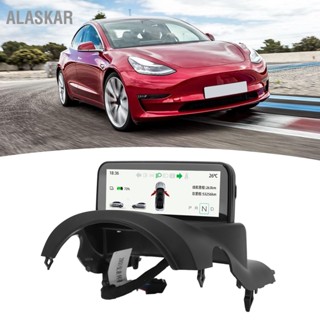 Alaskar หน้าจอ Lcd มาตรวัดความเร็วดิจิทัล Hud 4.6 นิ้ว แบบเปลี่ยน สําหรับ Tesla Model 3 Y