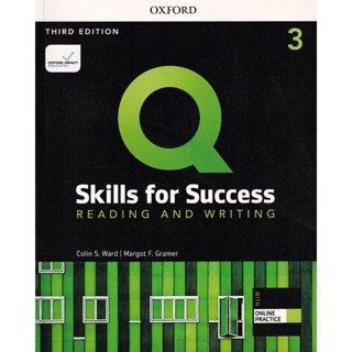 Bundanjai (หนังสือเรียนภาษาอังกฤษ Oxford) Q : Skills for Success 3rd ED 3 : Reading and Writing : Student Book +iQ