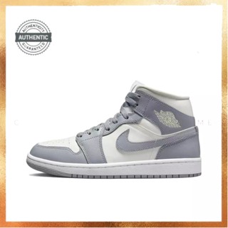 AIR JORDAN 1 MID STEALTH SAIL GREY ของแท้ 100 %