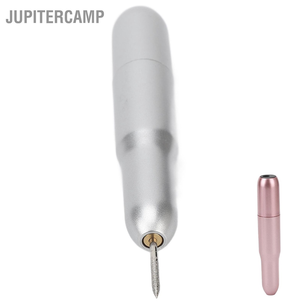 jupitercamp-เครื่องเจียรเล็บไฟฟ้าแบบพกพาพลาสติก-usb-20000-rpm-เครื่องเจาะเล็บสำหรับกำจัดผิวหนังที่ตายแล้ว