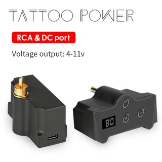 Wx-2 พาวเวอร์ซัพพลายสัก ขนาดเล็ก ติดทนนาน สําหรับเครื่องสักปากกาหมุน RCA DC Inter ±0.1V