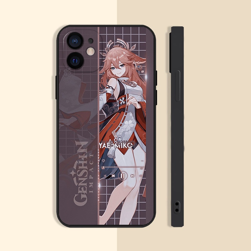 เคส-samsung-s10-plus-s10-s21fe-s22-ultra-s21-ultra-s20-ultra-s20-plus-genshin-paimon-yae-miko-yelan-เคสโทรศัพท์มือถือ