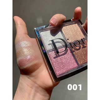 Dior พาเลทคอนทัวร์ บลัชออน ไฮกลอส สี่สี 001 #, 004 #