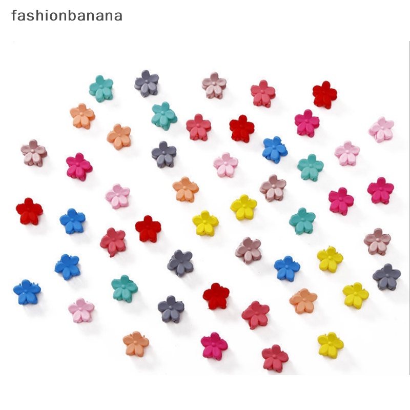 fashionbanana-กิ๊บติดผม-รูปกรงเล็บกระต่าย-ดอกไม้-ขนาดเล็ก-สําหรับเด็กผู้หญิง-50-ชิ้น-สินค้าใหม่