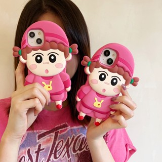 ใหม่ เคสโทรศัพท์มือถือ ซิลิโคนนิ่ม กันกระแทก ลายการ์ตูนเด็กผู้หญิงน่ารัก สําหรับ iPhone 14 14PRO max 13 12PRO max 13pro max 11