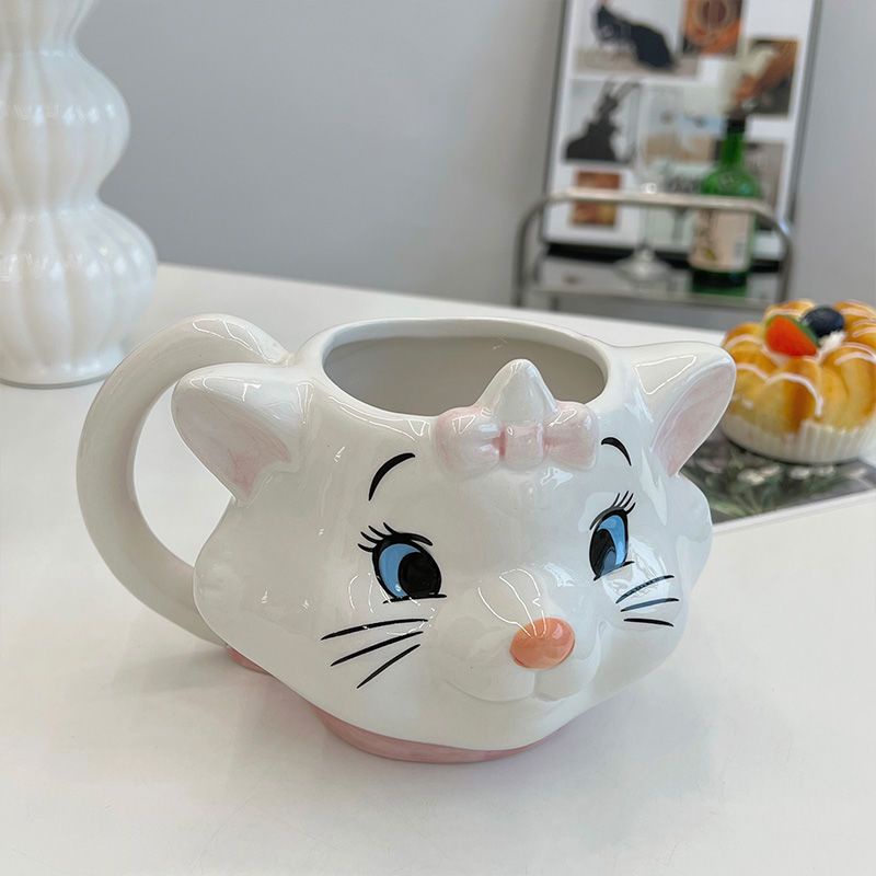 mug-น่ารักแมวการ์ตูนเซรามิกส์ถ้วยน้ำ
