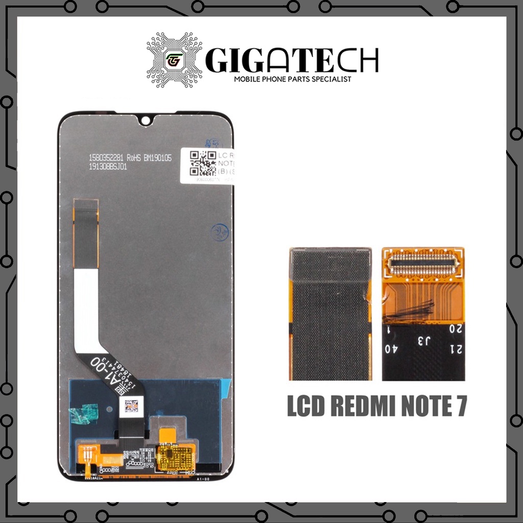 Lcd Xiaomi Redmi Note 7 Original 100% Fullset Touchscreen รับประกัน 1 ...