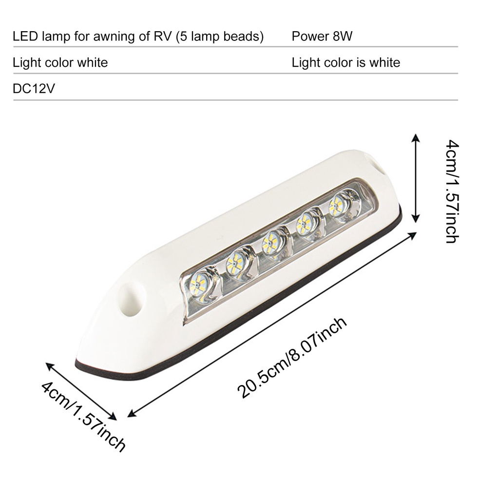 tl-12v-24v-rv-led-กันสาด-ไฟกันน้ํา-บ้าน-รถคาราวาน-ภายใน-โคมไฟติดผนัง-บาร์-rv-รถตู้-รถพ่วง-รถตู้-โคมไฟภายนอก