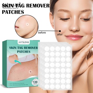 JULYSTAR Wart Remover กาวกำจัดหัวหูดจุดด่างดำ Cholesterol Seeds Mole Jaysuing Skin Tag Remover Patches