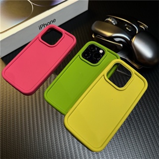 เคสโทรศัพท์มือถือ ซิลิโคนนิ่ม กันกระแทก สีมาการอง สําหรับ iPhone X XS XR XS Max 11 12 13 Pro Max 14 Pro Max