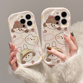 เคสโทรศัพท์มือถือ TPU นิ่ม แบบใส พิมพ์ลายแมว เด็กผู้หญิงตัวเล็ก สําหรับ iPhone 7 8 X XR 11 12 13 14 Pro Max Plus