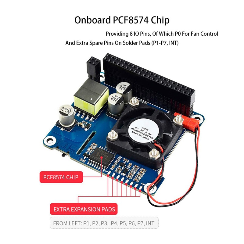 waveshare-บอร์ดขยายเครือข่ายอีเธอร์เน็ต-hat-รองรับ-802-3af-poe-พร้อม-oled-สําหรับ-raspberry-pi-4-model-b-3b