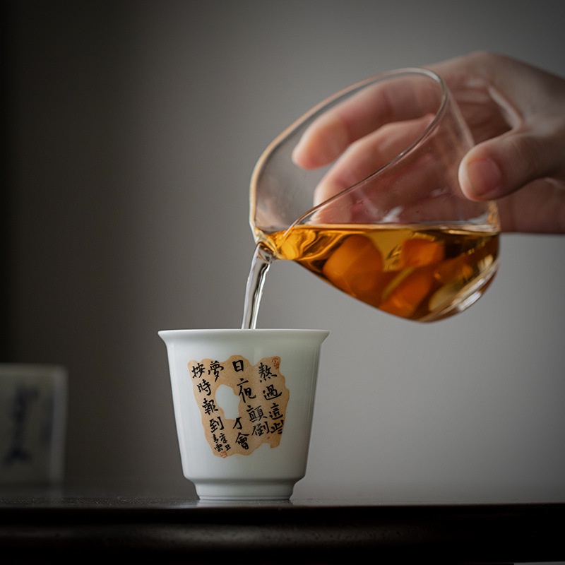 ชุดถ้วยชาเซรามิค-สไตล์จีนโบราณ-ของใช้ในครัวเรือน