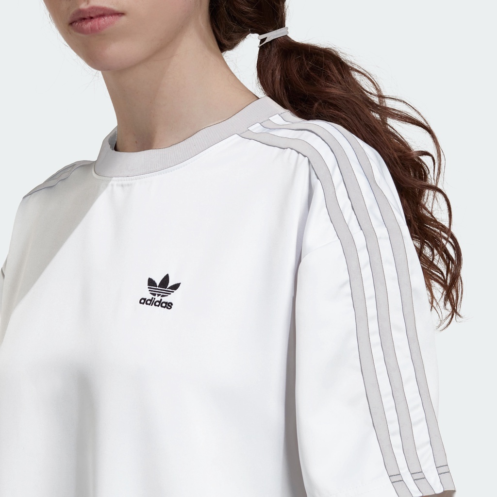 adidas-ไลฟ์สไตล์-ชุดกระโปรงเสื้อยืดร้อยเชือก-always-original-ผู้หญิง-สีขาว-hk5080