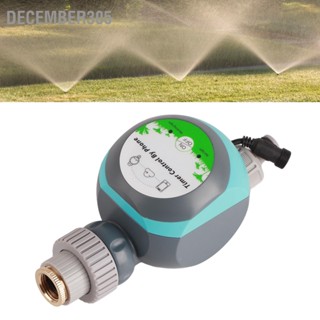 December305 Irrigator Timer USB โทรศัพท์มือถือระยะไกล WIFI BT ควบคุมลานอัจฉริยะจับเวลารดน้ำอัตโนมัติ