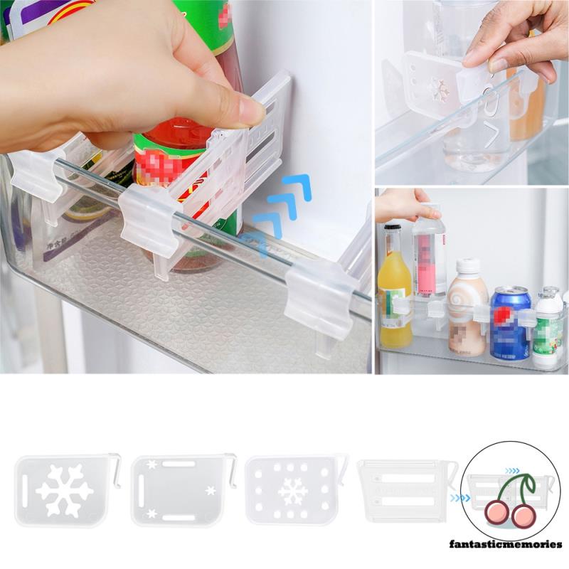 ที่กั้นตู้เย็น-จัดระเบียบตู้เย็น-แบ่งช่องในตู้เย็น-จัดระเบียบในตู้เย็น-อุปกรณ์แบ่งช่องเก็บของในตู้เย็น-ปรับได้-วัสดุ-pp