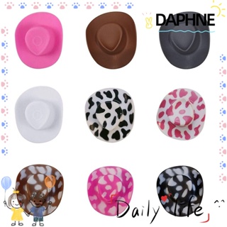Daphne หมวกคาวบอย ขนาดเล็ก สไตล์ตะวันตก สําหรับตกแต่งเค้กแต่งงาน 20 ชิ้น