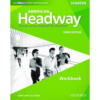 (Arnplern) : หนังสือ American Headway 3rd ED Starter : Workbook +iChecker (P)