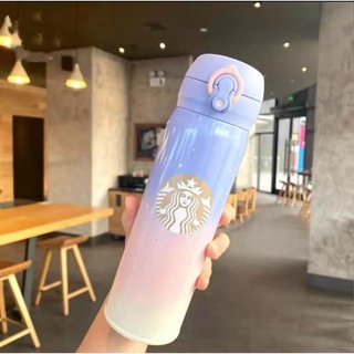 ใหม่ กระติกน้ําร้อน Starbucks สเตนเลส ลาย blackpink