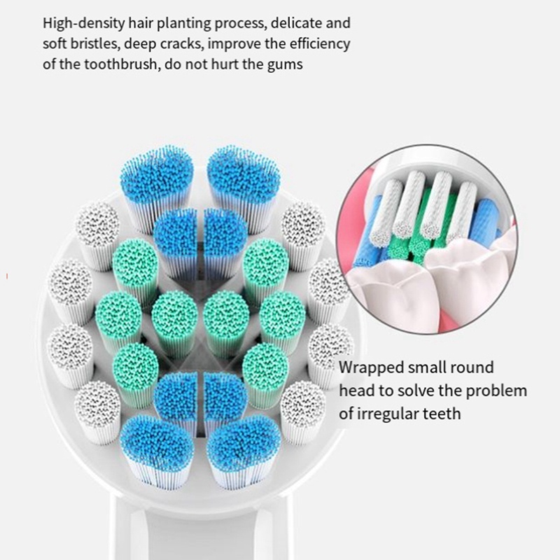 หัวแปรงสีฟันไฟฟ้า-แบบเปลี่ยน-สําหรับ-oral-b-sensitive-brush-heads-bristles-d25-d30-d32-4739-3709-16-ชิ้น