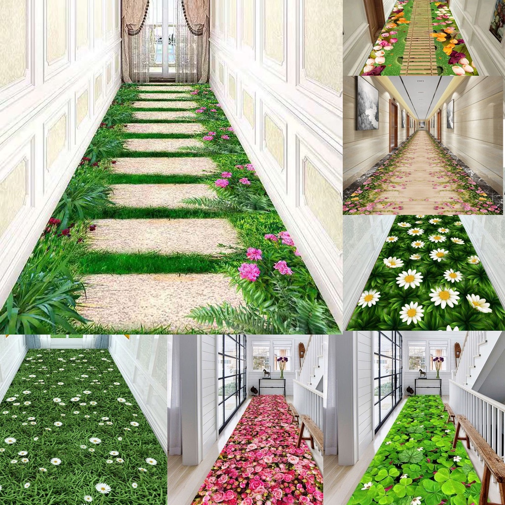 3D Leaves Vine 10539 Kashmira Jayaprakash Rug Round Non Slip Rug Mat