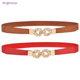 Brightstar เข็มขัดคาดเอว ประดับพลอยเทียม ยืดหยุ่น สําหรับผู้หญิง ใหม่