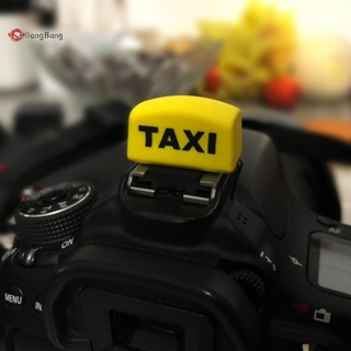 Abongbang TAXI Hot Shoe ฝาครอบป้องกันกล้อง SLR ฝาครอบรองเท้าร้อน กันฝุ่น การ์ตูนน่ารัก การถ่ายภาพที่ดี