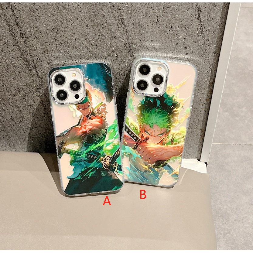 พร้อมส่ง-เคสโทรศัพท์มือถือชุบไฟฟ้า-ลายเลเซอร์ซาวรอน-สําหรับ-iphone14-promax-14-14pro-14plus-13-12-11-13promax