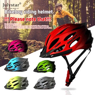 หมวกกันน็อคขี่จักรยาน JULYSTAR ไม่จำกัดเพศพร้อมไฟจักรยานหมวกกันน็อคเบามาก