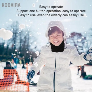  KODAIRA ผ้าพันคอพันคอแบบอุ่น 3 อุณหภูมิที่ปรับได้สะดวกสบายแผ่นพันความร้อนไฟฟ้าสำหรับการปรับปรุงความเจ็บปวด