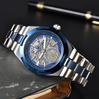 นาฬิกาข้อมือควอตซ์ กันน้ํา สไตล์นักธุรกิจ สําหรับผู้ชาย