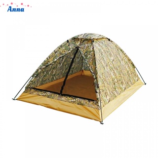 【Anna】2-Person Camouflage Camping Tent Lightweight Beach Backpacking Hiking Tent