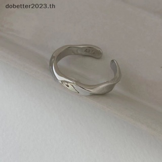 [DB] แหวนนิ้วมือ สีเงิน ปรับได้ สไตล์วินเทจ เครื่องประดับแฟชั่นฤดูร้อน สําหรับผู้หญิง 3 ชิ้น [พร้อมส่ง]