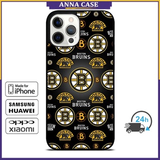 เคสโทรศัพท์มือถือ ลาย Boston Bruins 2 สําหรับ iPhone 14 Pro Max 13 Pro Max Samsung Galaxy Note10+ S21Ultra