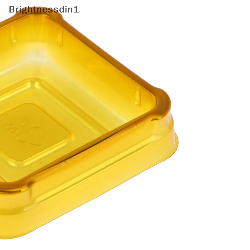 brightnessdin1-กล่องพลาสติก-ทรงสี่เหลี่ยม-สําหรับใส่ขนมไหว้พระจันทร์-ไข่แดง-10-50-ชิ้น
