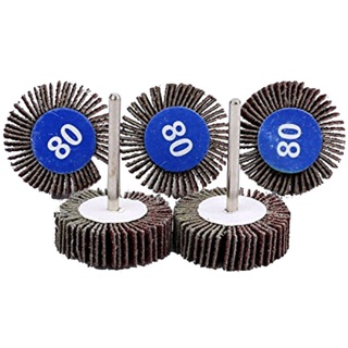 3 PCS Grit Grinding Sanding Sandpaper Flap Wheel Discs For Rotary Tool Set Clearance sale