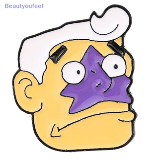[Beautyoufeel] เข็มกลัด ลายการ์ตูน SpongeBob SquarePants Patrick Star สร้างสรรค์ เครื่องประดับแฟชั่น สําหรับตกแต่งกระเป๋า