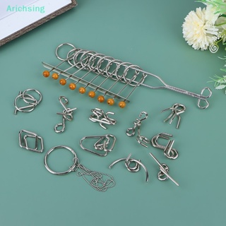 &lt;Arichsing&gt; ของเล่นลวดโลหะปริศนา Luban Lock เสริมการเรียนรู้ สําหรับเด็ก และผู้ใหญ่ 1 ชุด