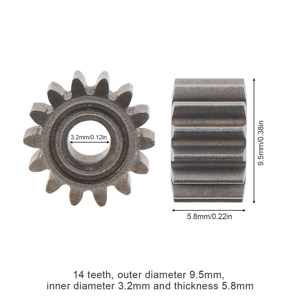 เฟืองมอเตอร์-เส้นผ่าศูนย์กลาง-9-5-มม-14-ซี่-แบบเปลี่ยน-สําหรับมอเตอร์-dc-rs550-10-8v-12v-14-4v-16-8v-18v-21v