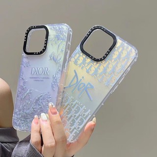 เคสโทรศัพท์มือถือ ชุบเงิน เลเซอร์ กันกระแทก หรูหรา สําหรับ iPhone 14 pro Max 13 11 12 pro