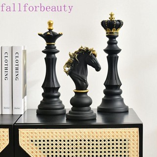 Fallforbeauty ฟิกเกอร์หมากรุกเรซิ่น รูปราชินีราชินีราชินี สําหรับตกแต่งบ้าน ห้องนั่งเล่น