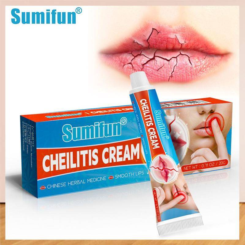 sumifun-cheilitis-balm-ลิปแคร์-ครีมบํารุงผิวภายนอก-สดชื่น-ไม่ระคายเคือง-ไม่เหนียวเหนอะหนะ-ให้ความชุ่มชื้น-ดูแลริมฝีปาก-20-กรัม